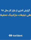 گزارش آماری از بازار کار سال 98 گروه شغلی تبلیغات مارکتینگ تحقیقات بازار