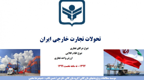 تحولات تجارت خارجی ایران