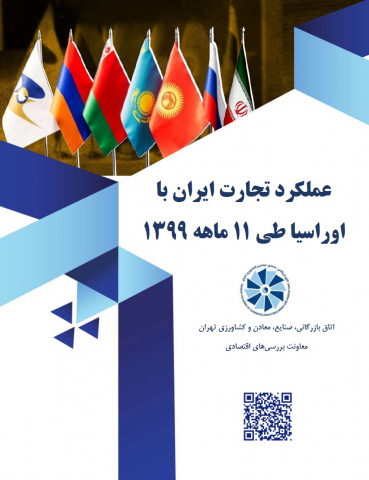 عملکرد تجارت ایران با اوراسیا طی 11 ماهه1399