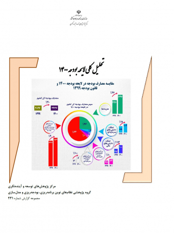 تحلیل کلی لایحه بودجه 1400 مقایسه مصارف بودجه در لایحه بودجه 1400