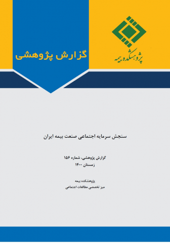 سنجش سرمایه اجتماعی صنعت بیمه ایران