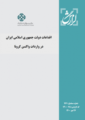 اقدامات دولت جمهوری اسلامی ایران در واردات واکسن کرونا