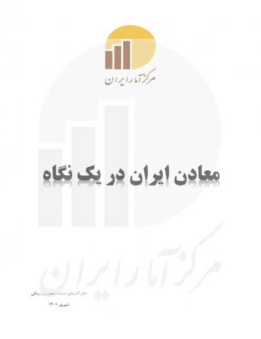 معادن ایران در یک نگاه