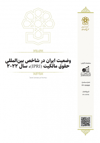 وضعیت ایران در شاخص بین المللی حقوق مالکیت